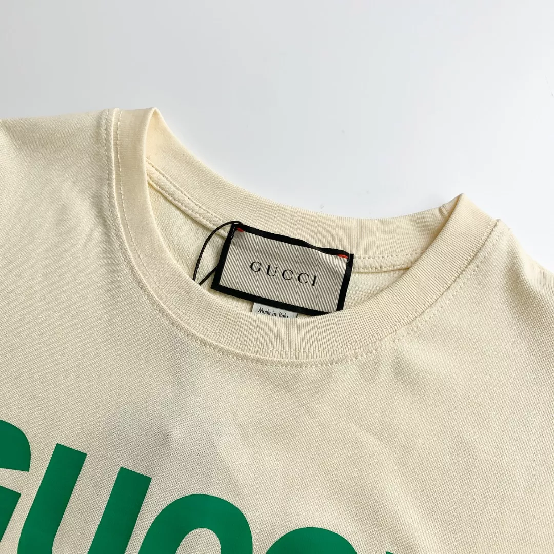 Gucci T-Shirts Short Sleeved For Unisex Sleek 3723