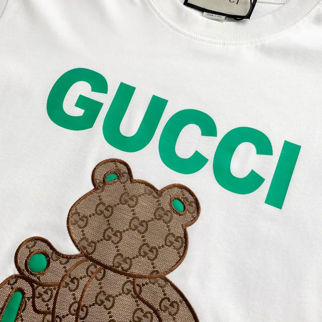 Gucci T-Shirts Short Sleeved For Unisex Soft 4677