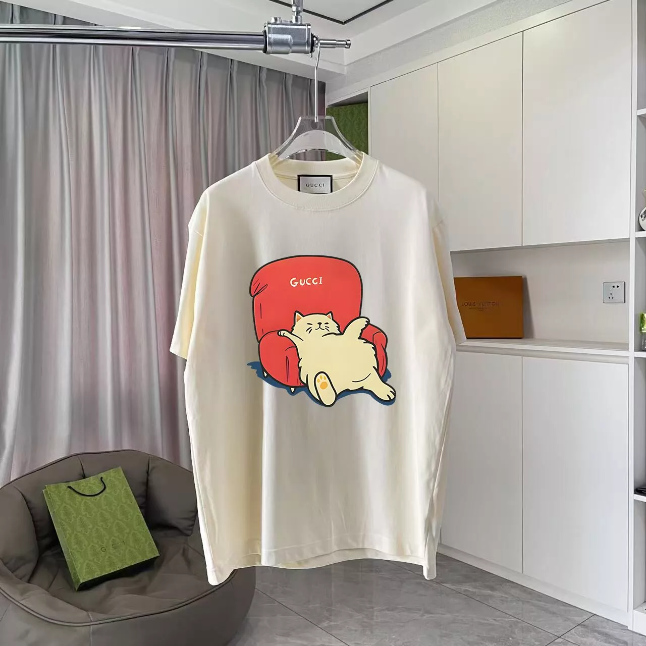Gucci T-Shirts Short Sleeved For Unisex TopPick 7708