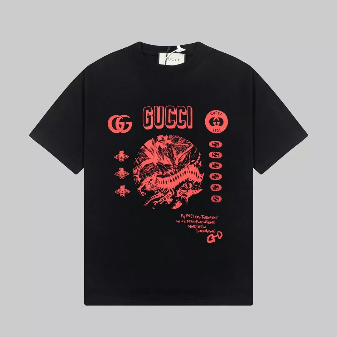 Gucci T-Shirts Short Sleeved For Unisex Unique 7536