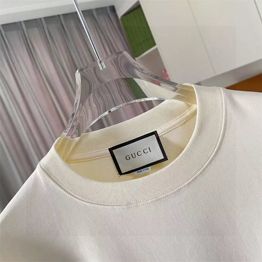 Gucci T-Shirts Short Sleeved For Unisex Vibrant 9148