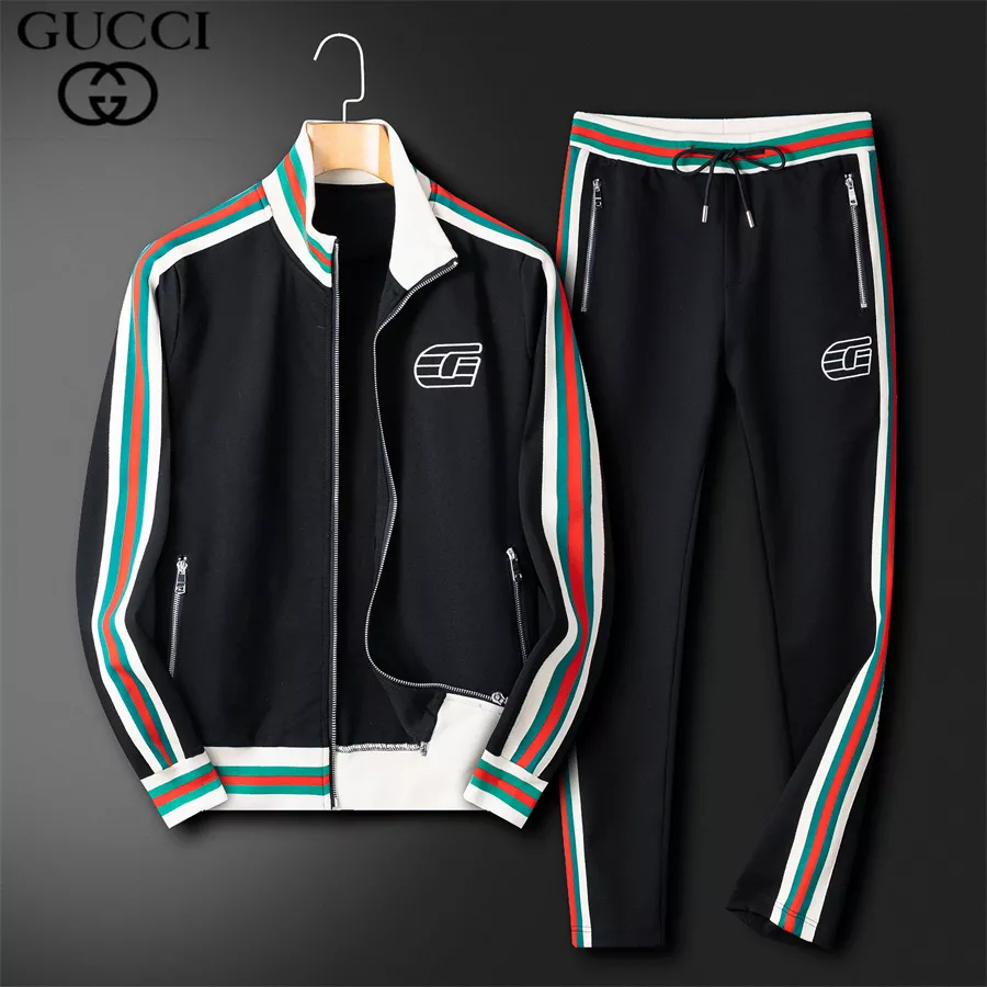 Gucci Tracksuits Long Sleeved For Men BestValue 2392