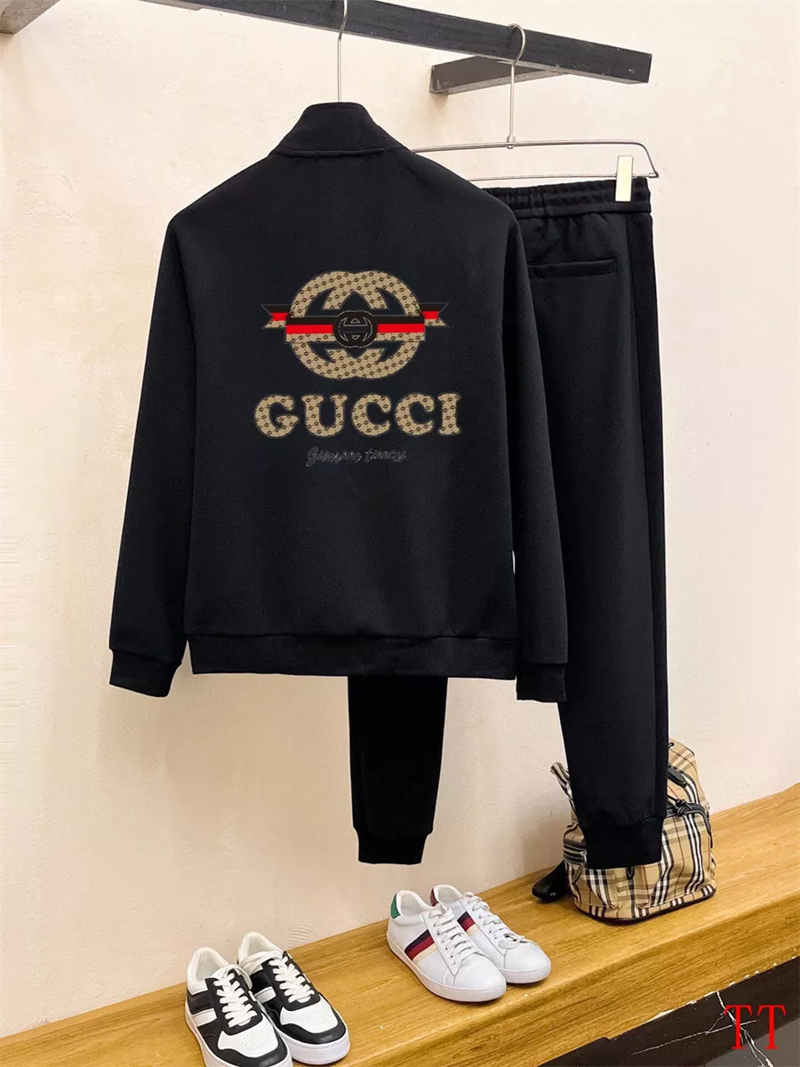 Gucci Tracksuits Long Sleeved For Men Comfortable 5545