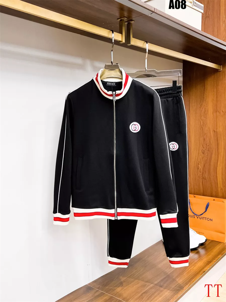 Gucci Tracksuits Long Sleeved For Men EasyMatch 9946