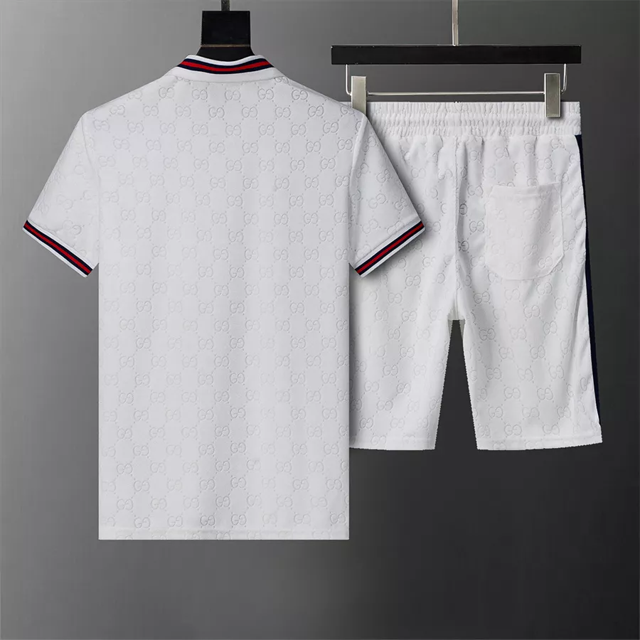 Gucci Tracksuits Short Sleeved For Men Comfortable 6522