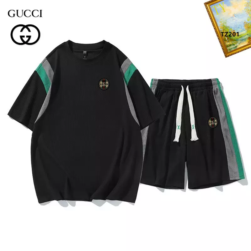 Gucci Tracksuits Short Sleeved For Men Efficient 8125