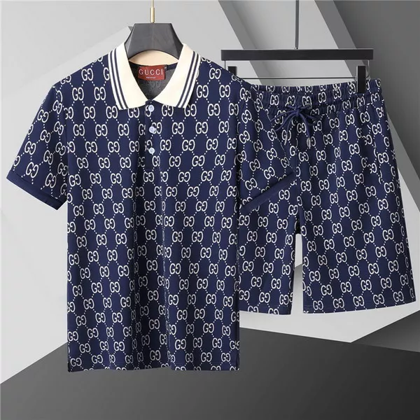 Gucci Tracksuits Short Sleeved For Men Unique 6738