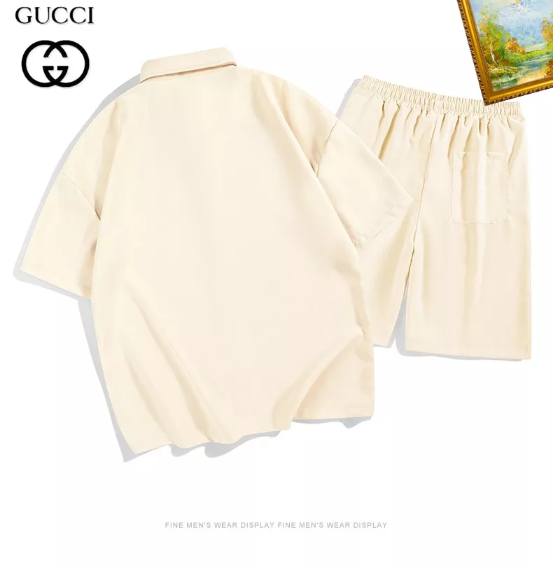 Gucci Tracksuits Short Sleeved For Men WellDesigned 5150
