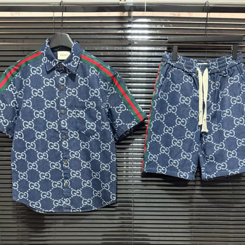 Gucci Tracksuits Short Sleeved For Unisex TopPick 7856