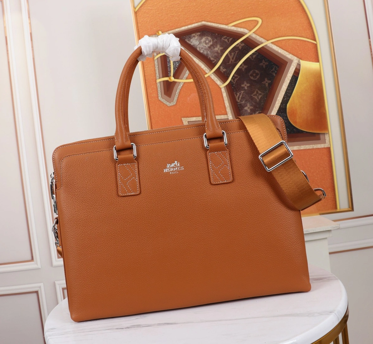 Hermes AAA Man Handbags Durable 5281