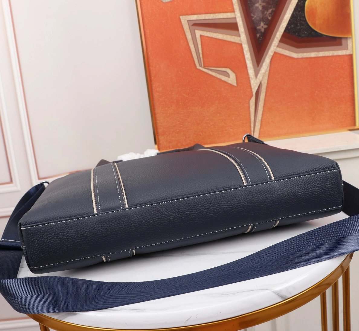 Hermes AAA Man Handbags In Navy Comfortable 1623