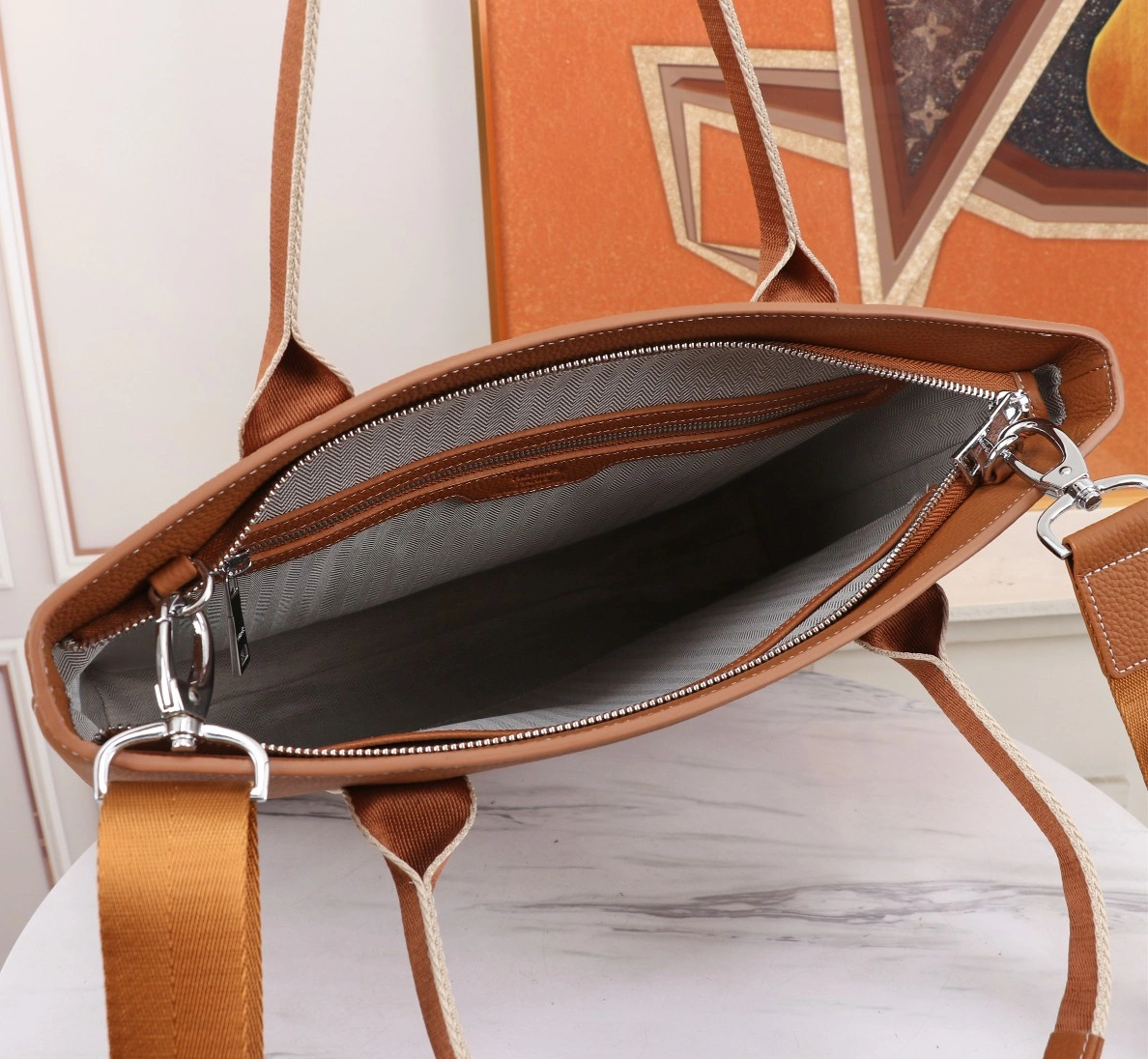 Hermes AAA Man Handbags Lightweight 860
