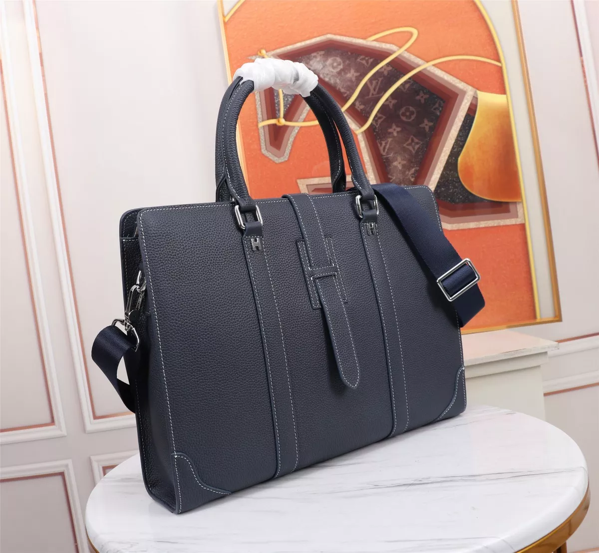 Hermes AAA Man Handbags Popular 5266