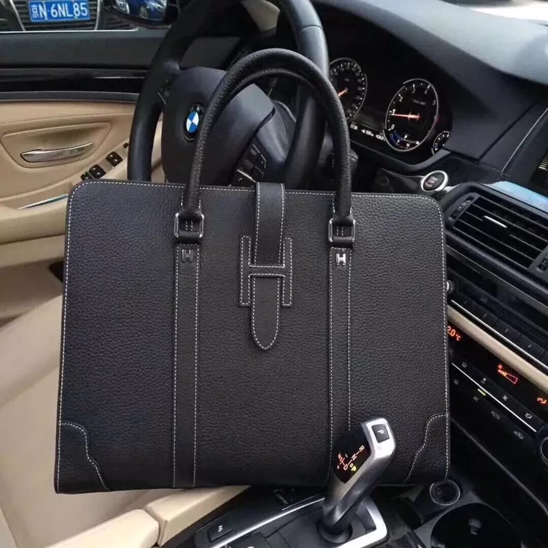 Hermes AAA Man Handbags Soft 8822