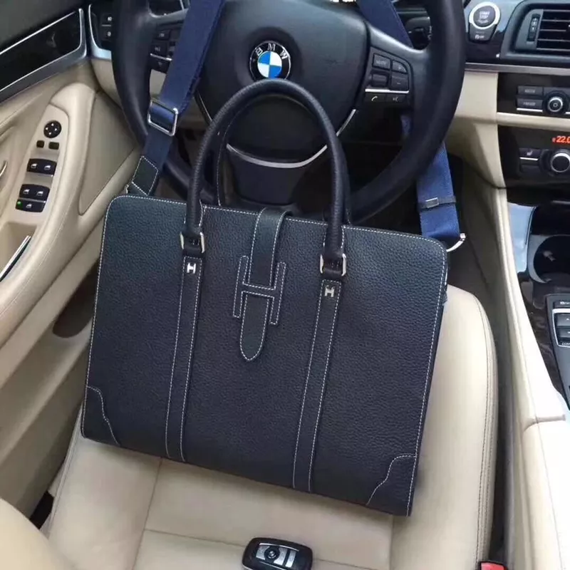 Hermes AAA Man Handbags Soft 8822