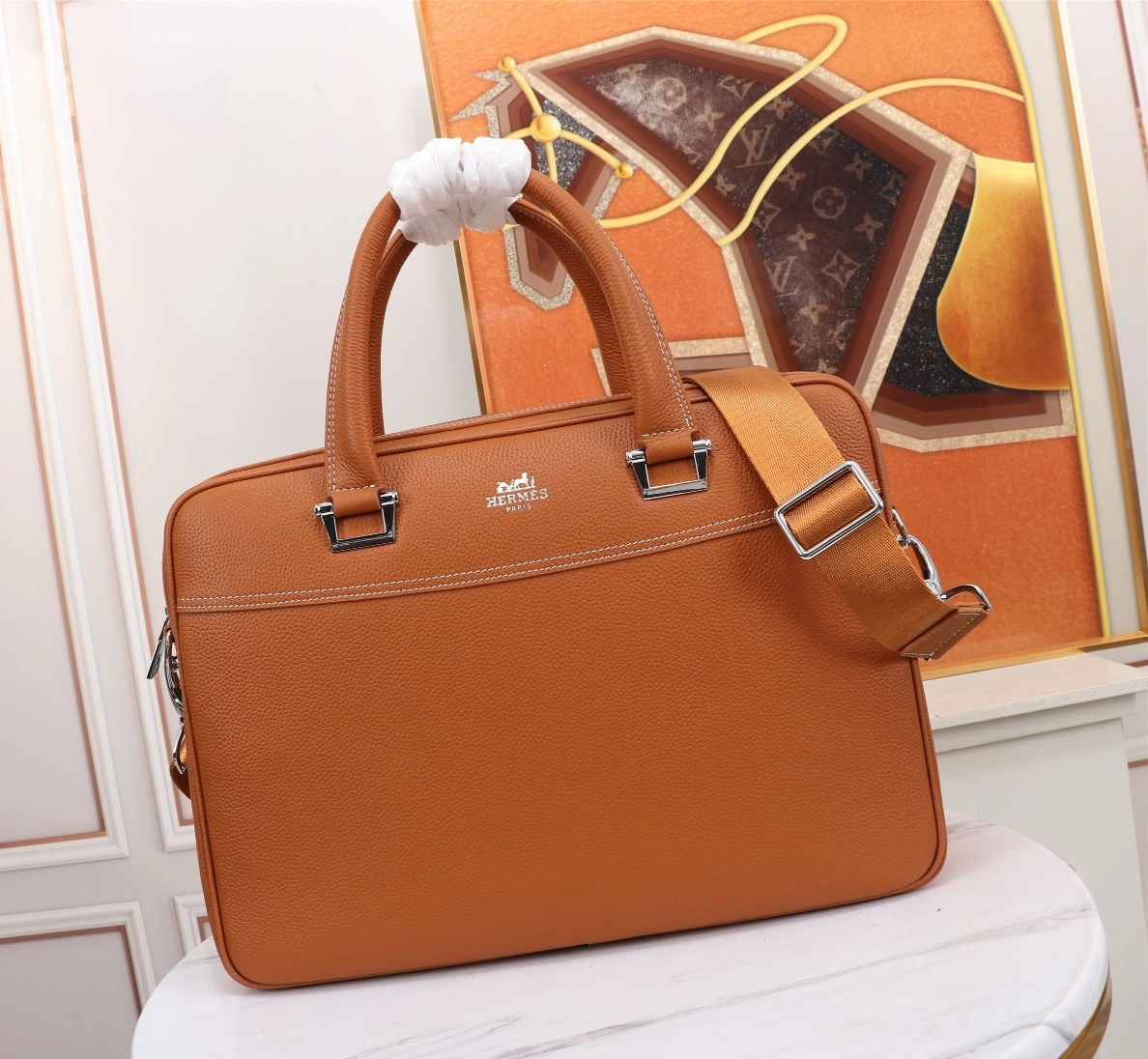 Hermes AAA Man Handbags Timeless 569