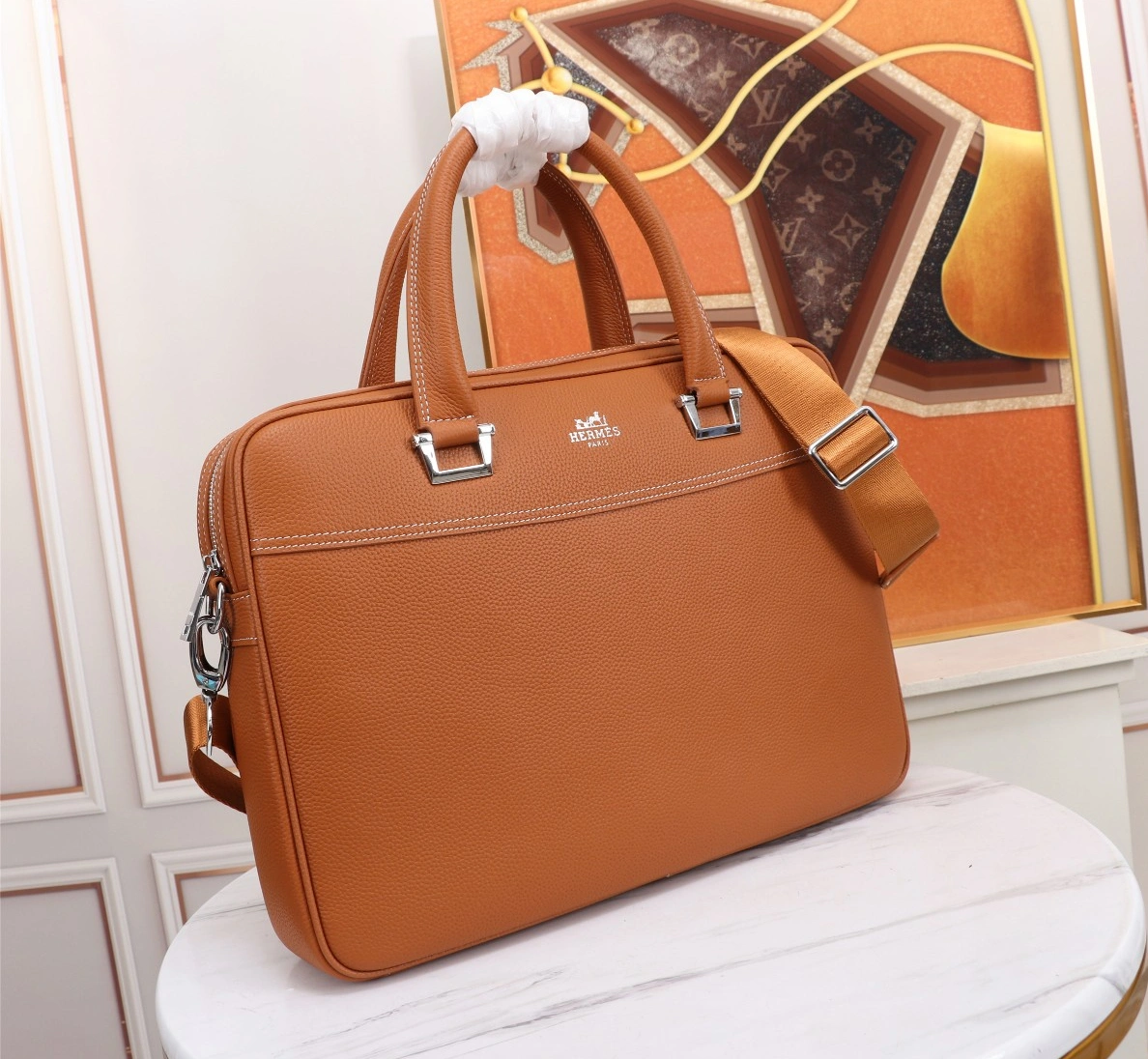 Hermes AAA Man Handbags Timeless 569