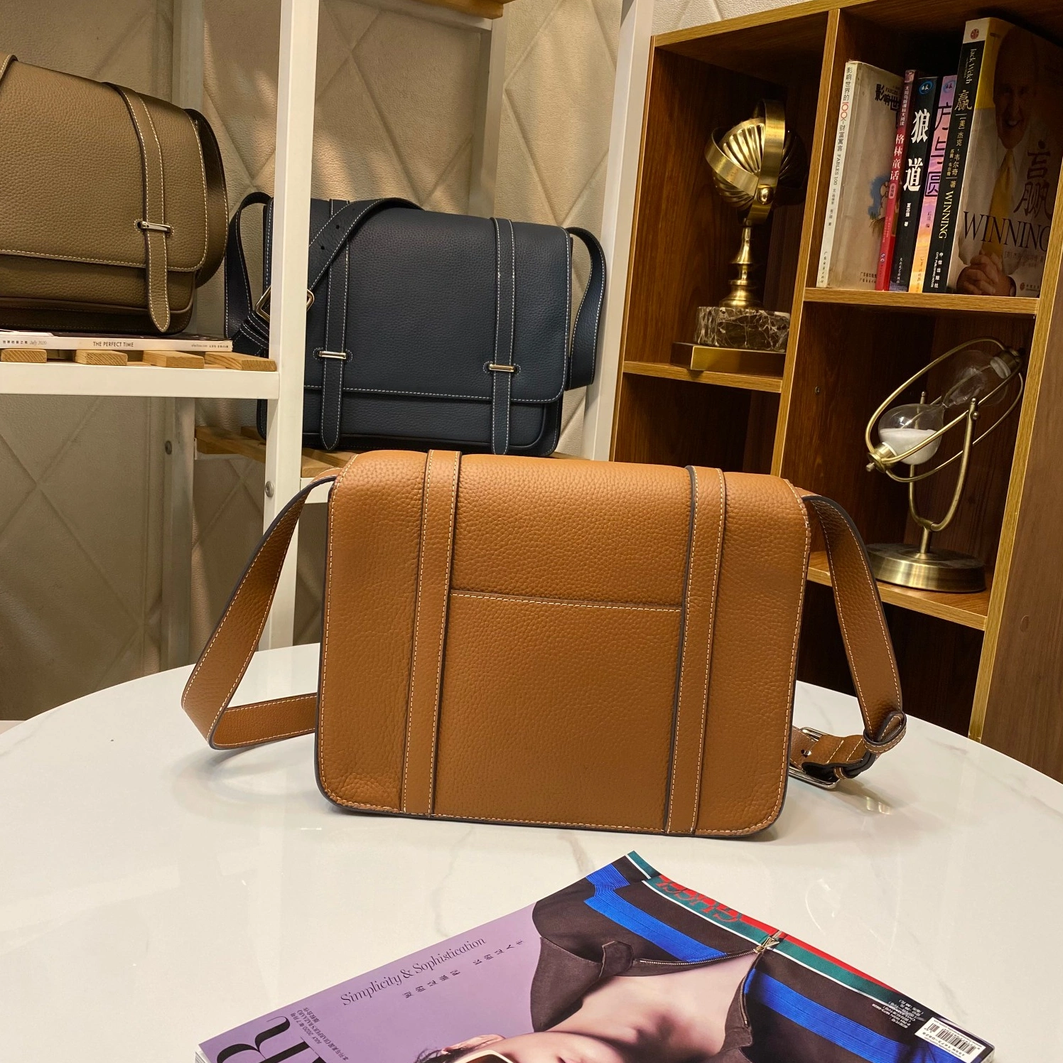 Hermes AAA Man Messenger Bags Classic 9771