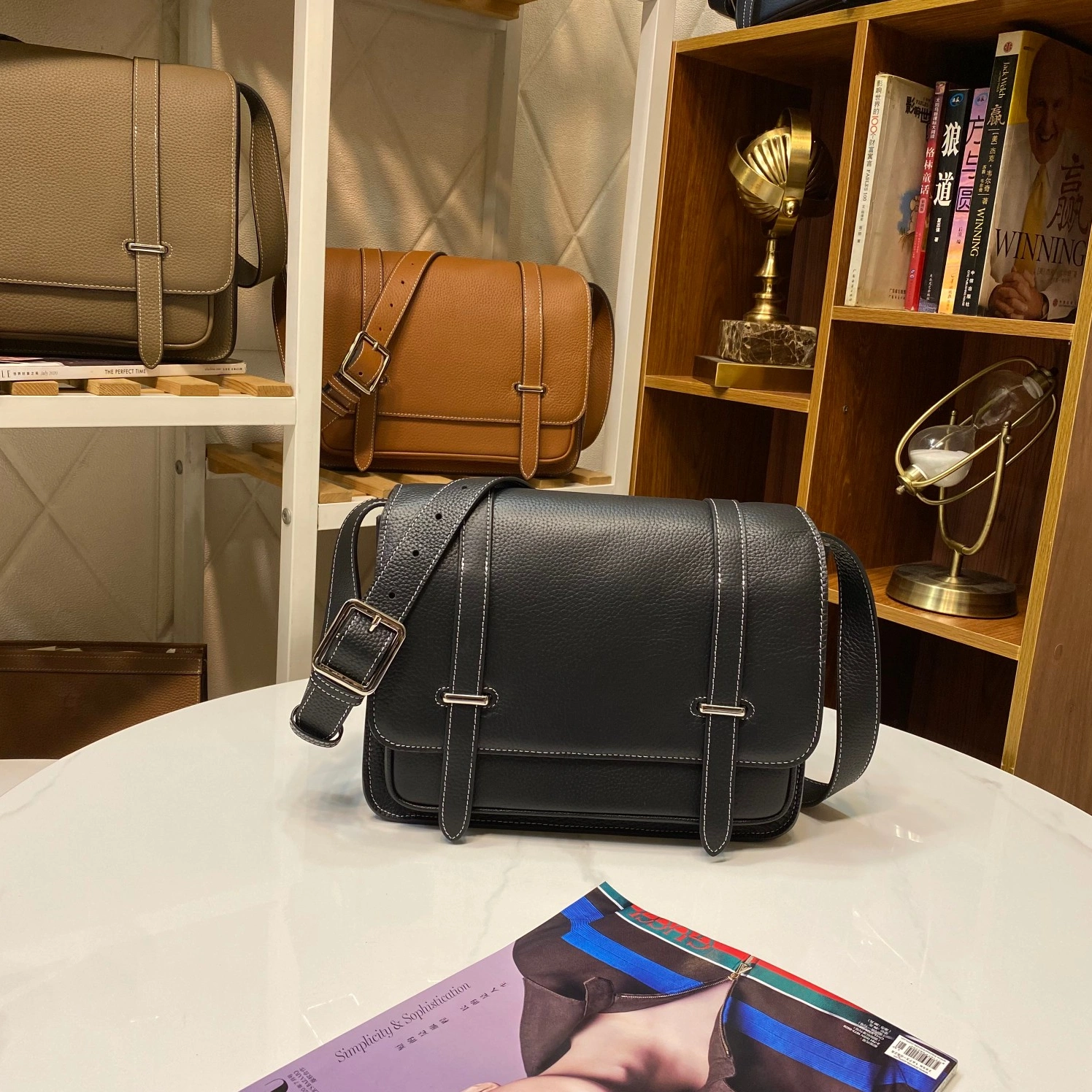 Hermes AAA Man Messenger Bags EasyMatch 4023