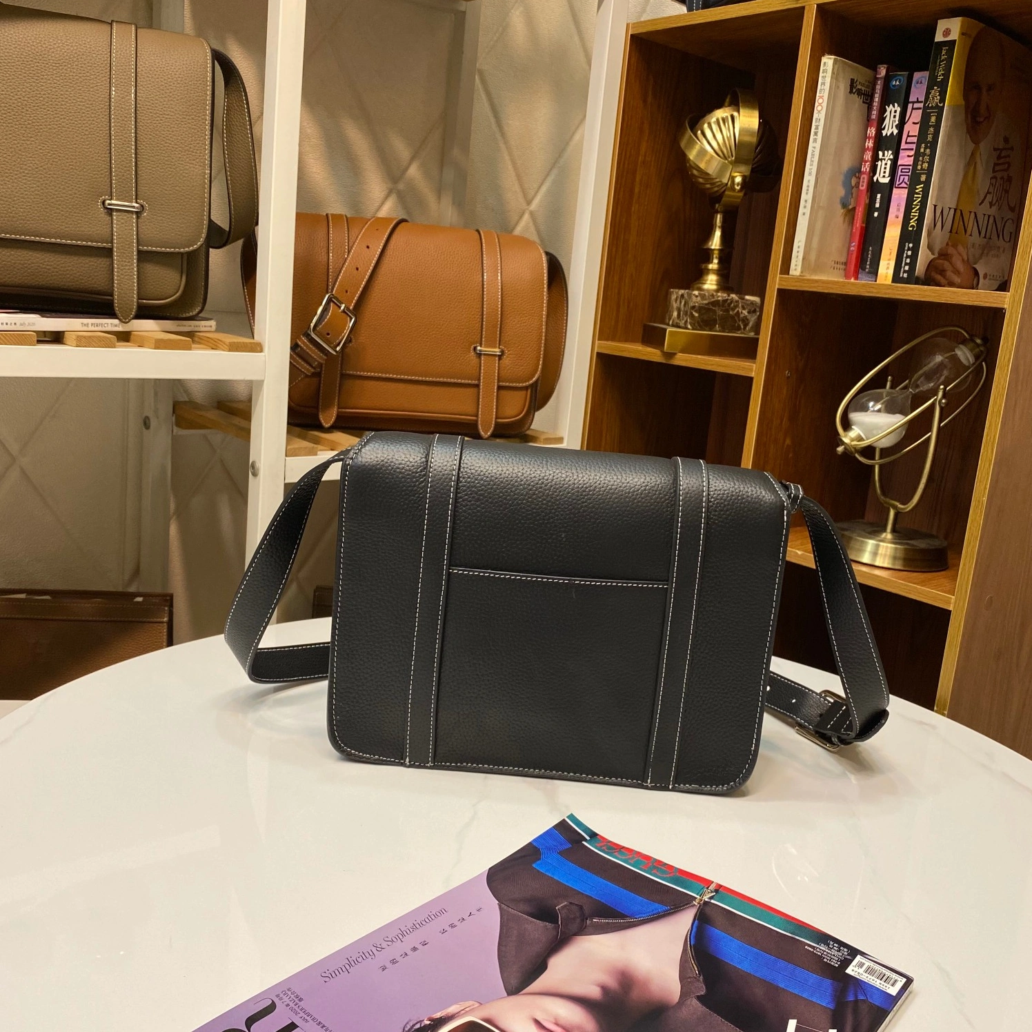 Hermes AAA Man Messenger Bags EasyMatch 4023