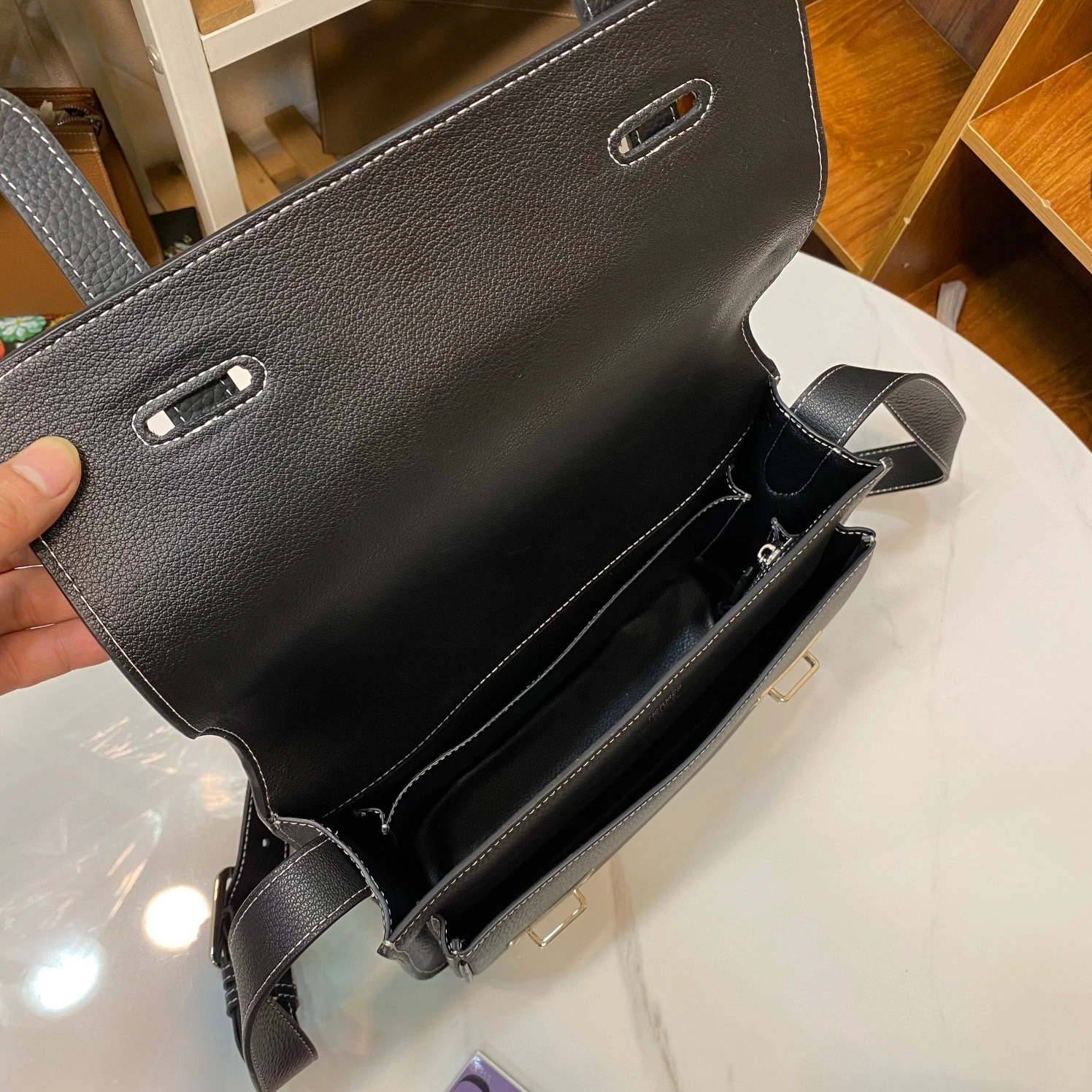 Hermes AAA Man Messenger Bags EasyMatch 4023