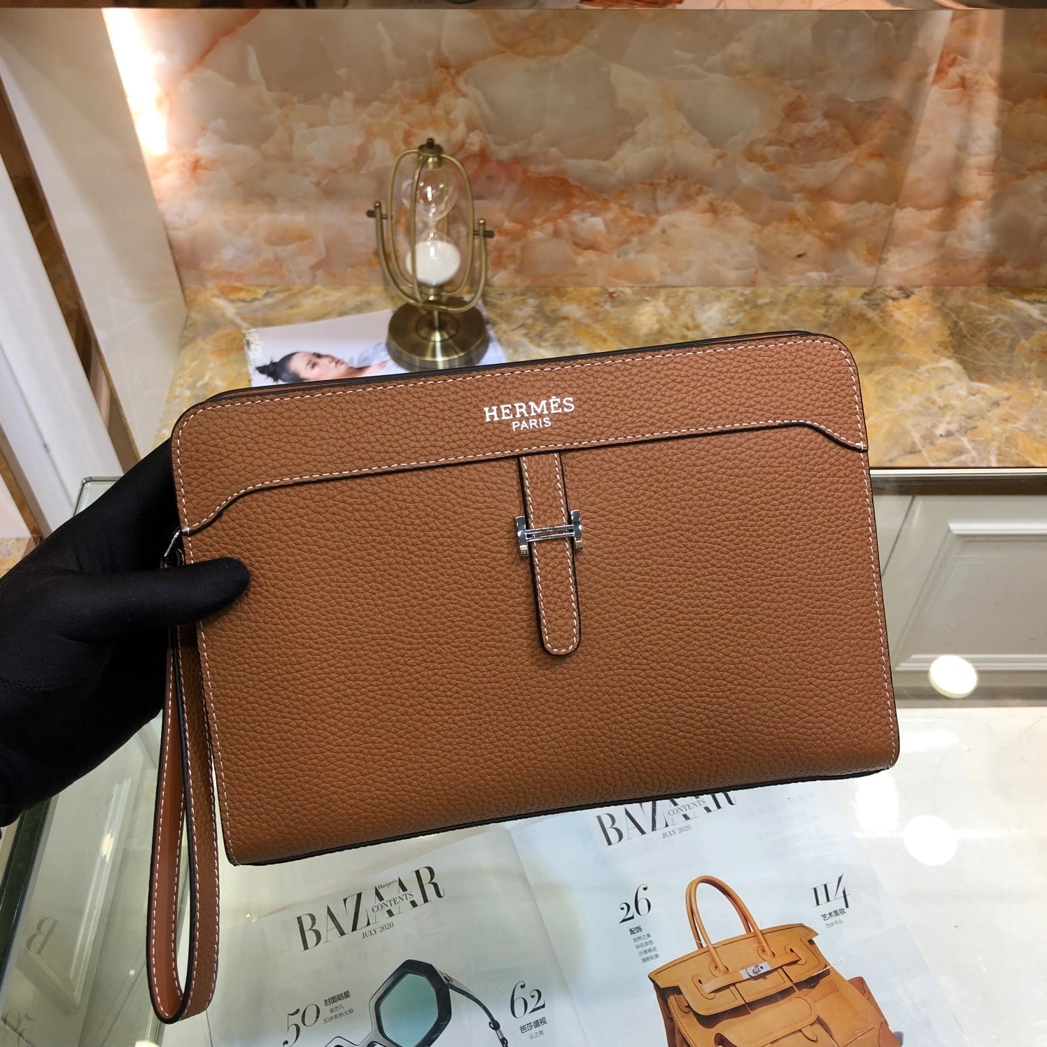Hermes AAA Man Wallets Bold 135