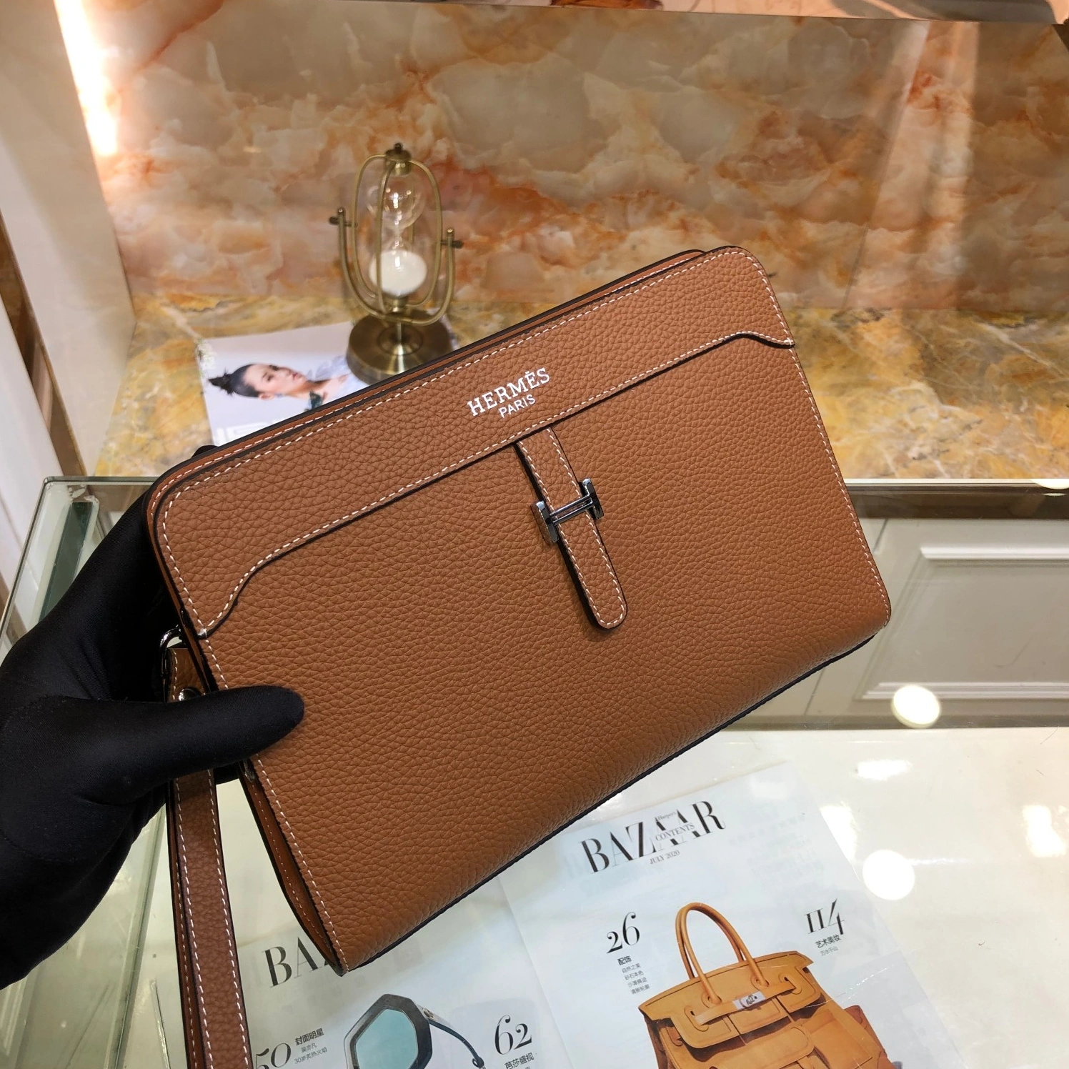 Hermes AAA Man Wallets Bold 135