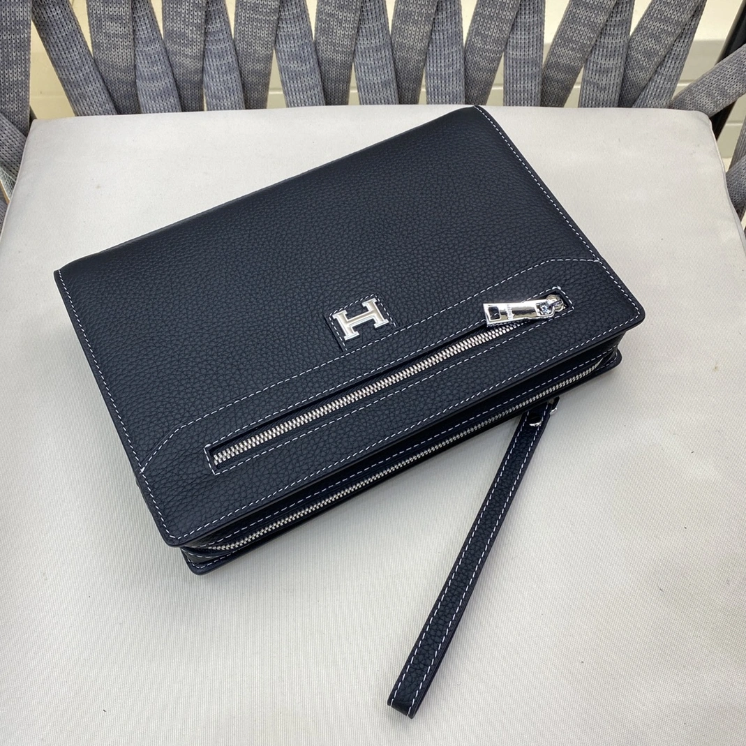 Hermes AAA Man Wallets Breathable 4145