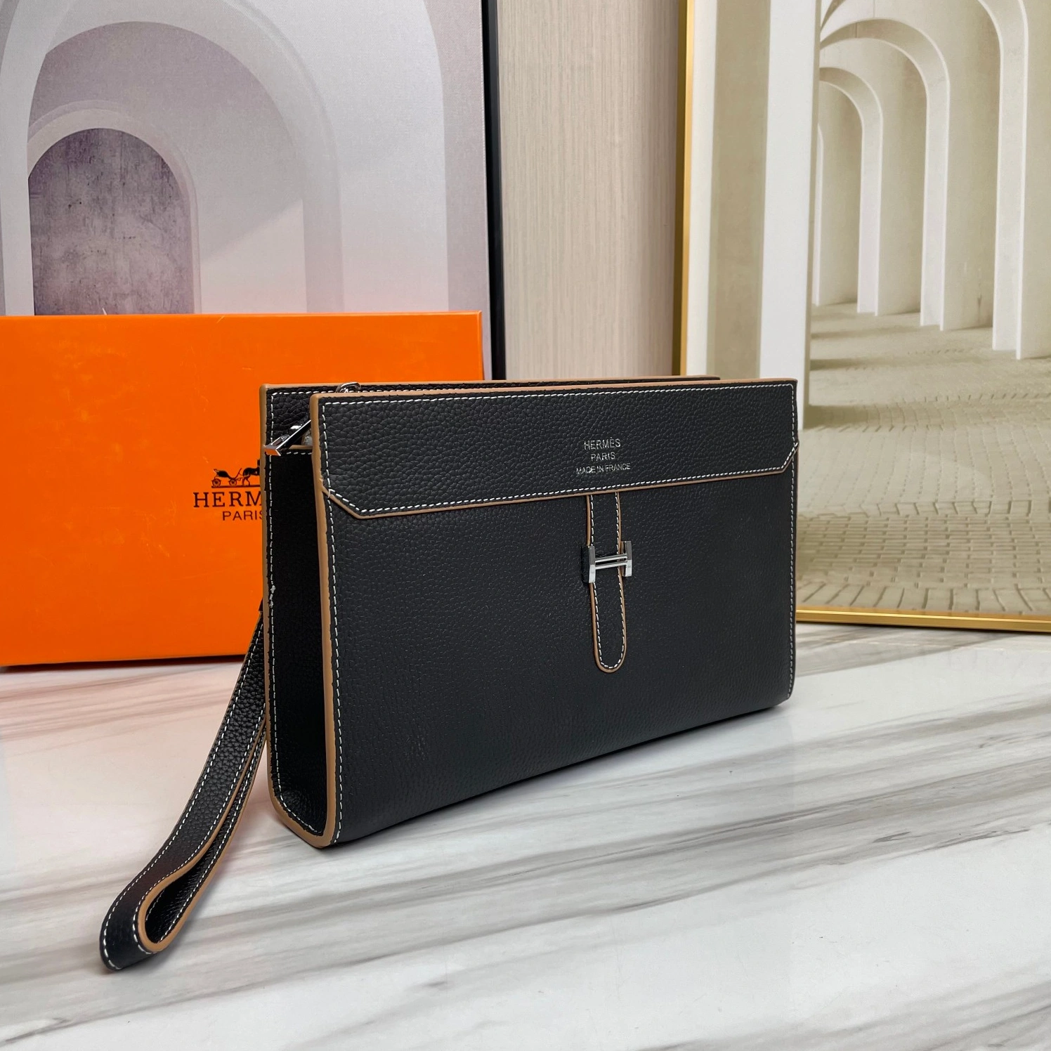 Hermes AAA Man Wallets Cozy 6040