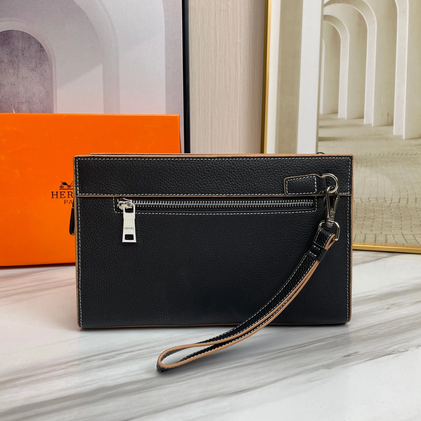 Hermes AAA Man Wallets Cozy 6040