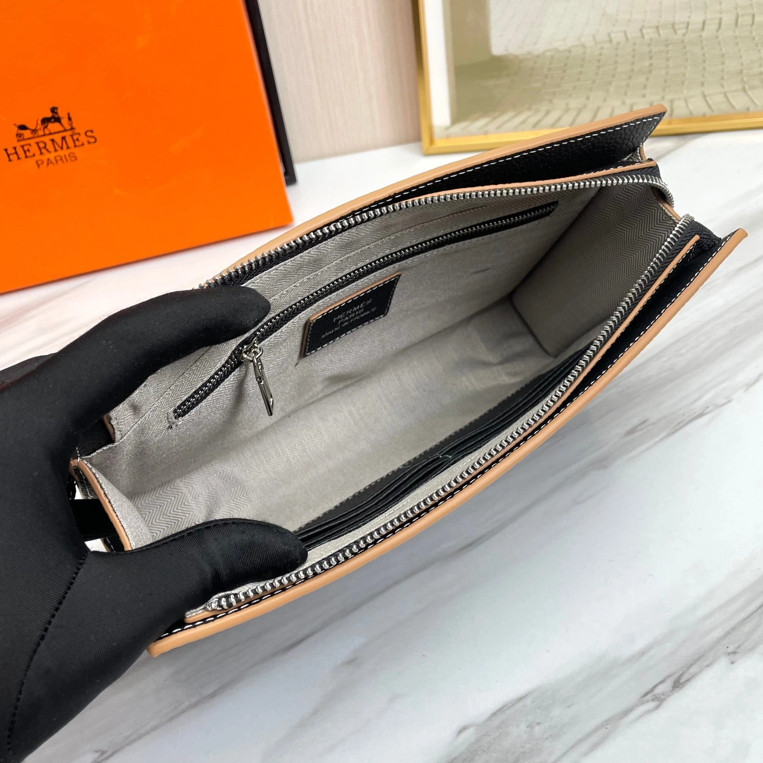 Hermes AAA Man Wallets Cozy 6040