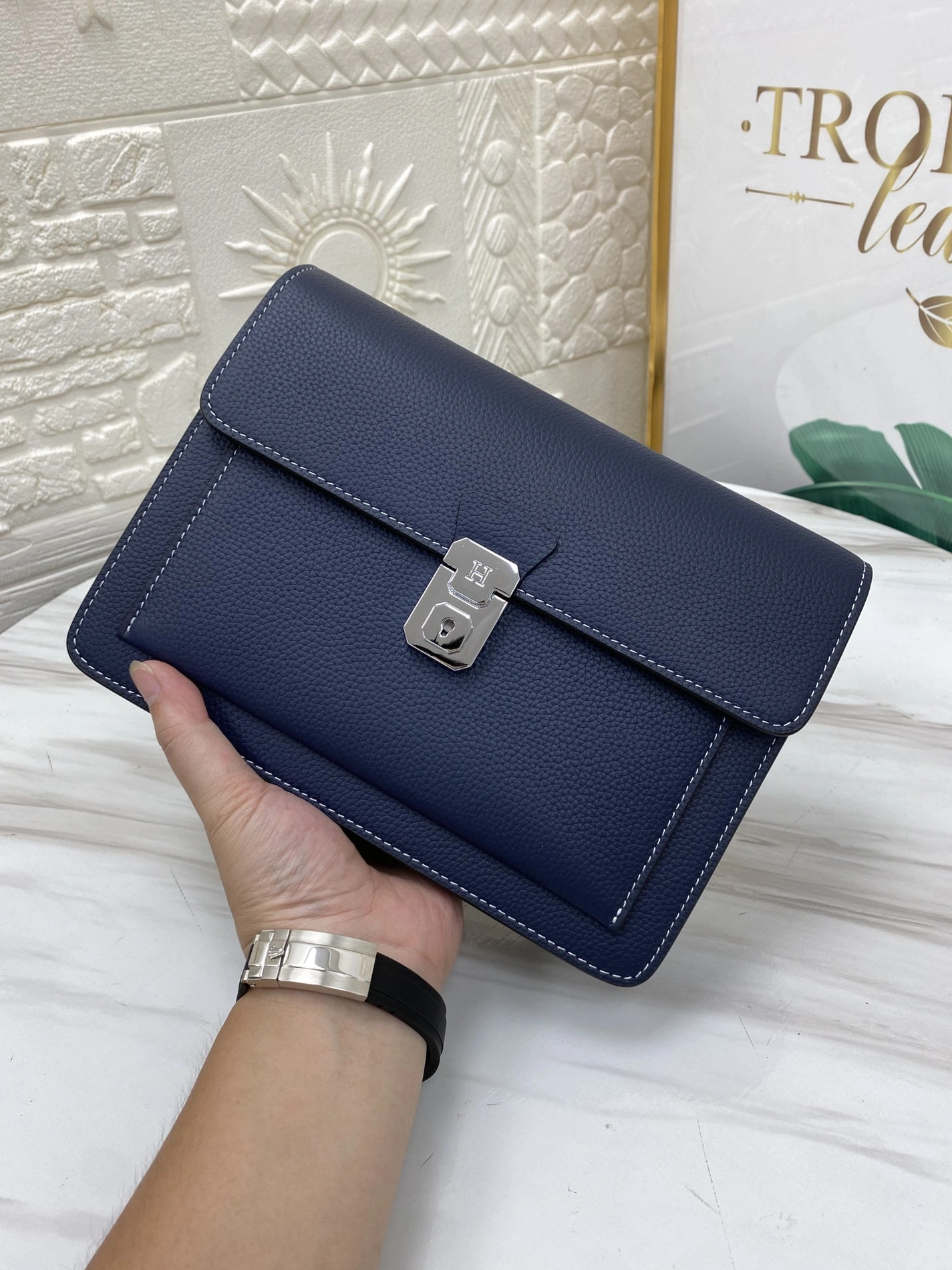 Hermes AAA Man Wallets Durable 2462
