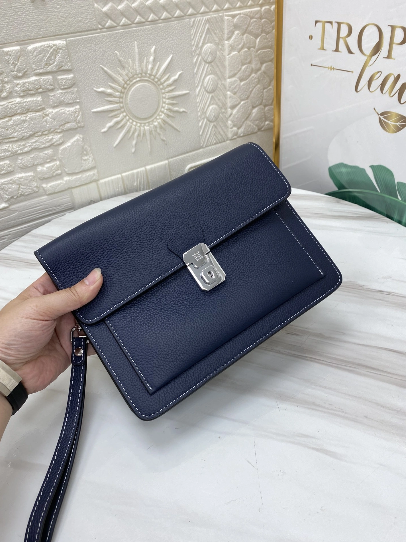 Hermes AAA Man Wallets Durable 2462