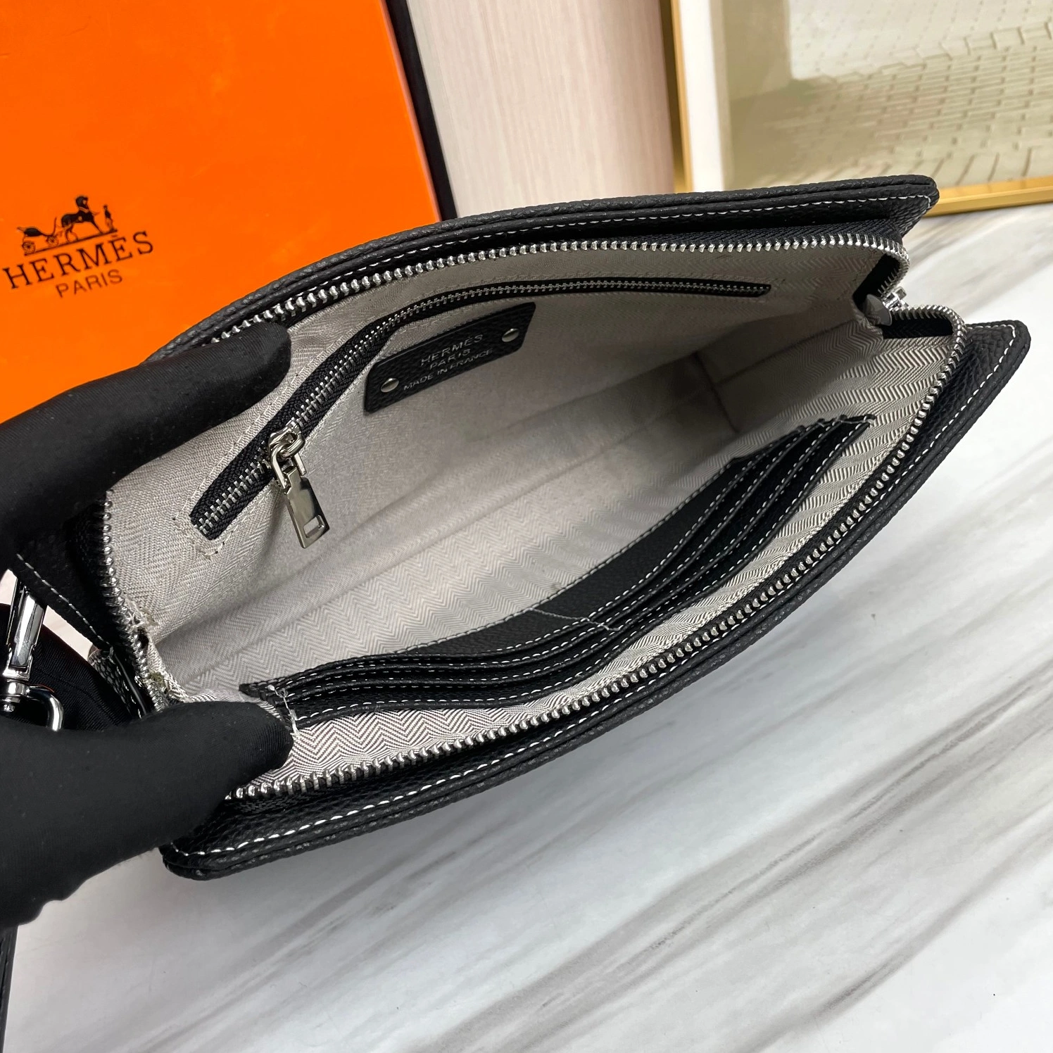 Hermes AAA Man Wallets Fashionable 9530