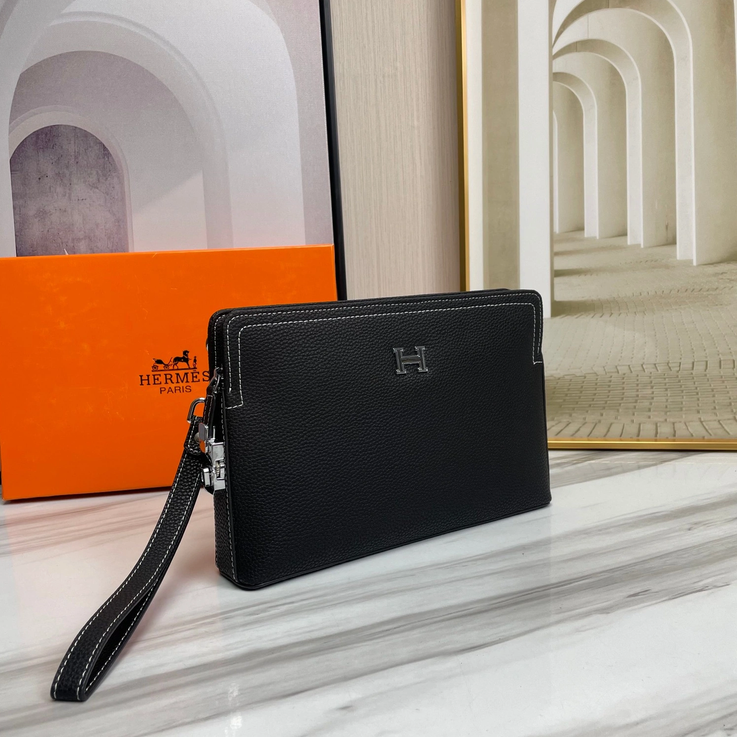 Hermes AAA Man Wallets Popular 8628