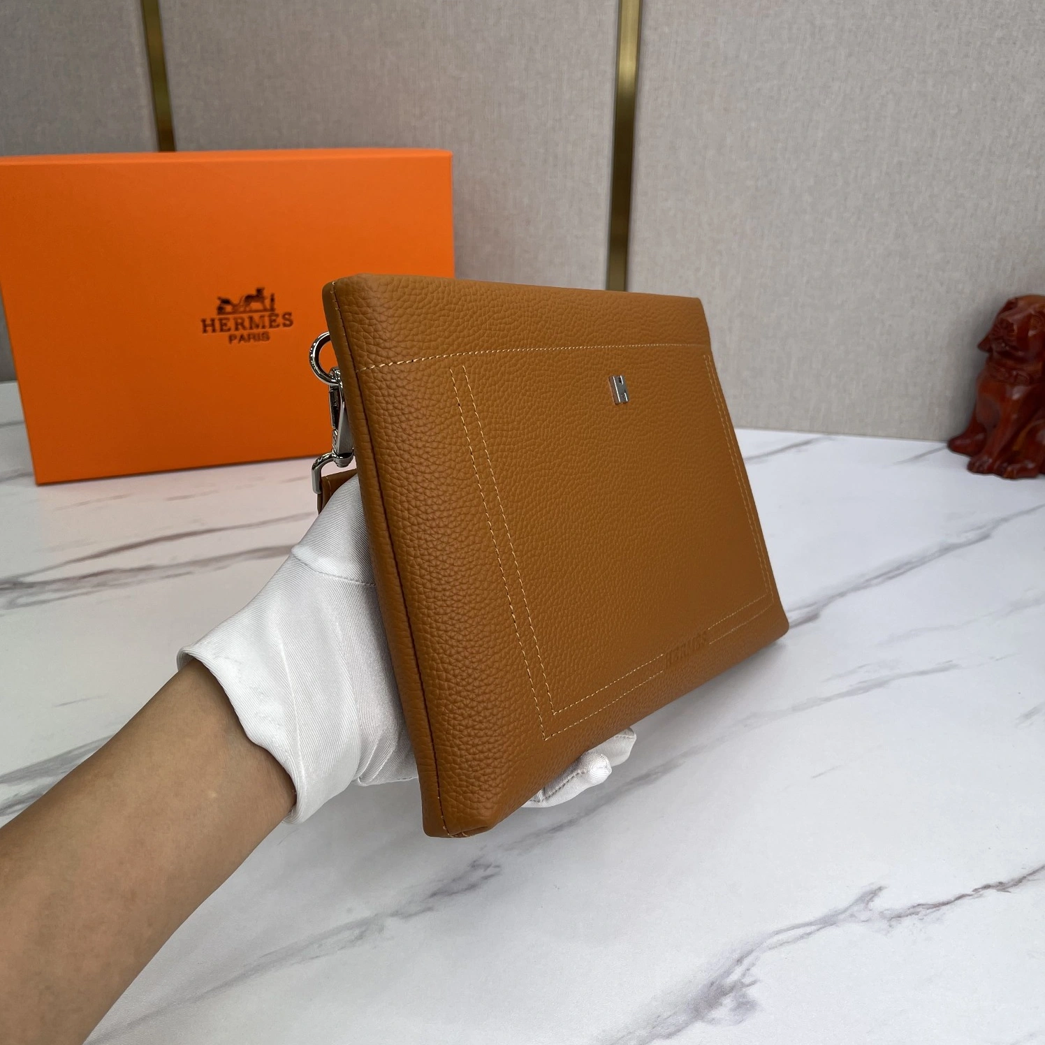 Hermes AAA Man Wallets Sleek 9962