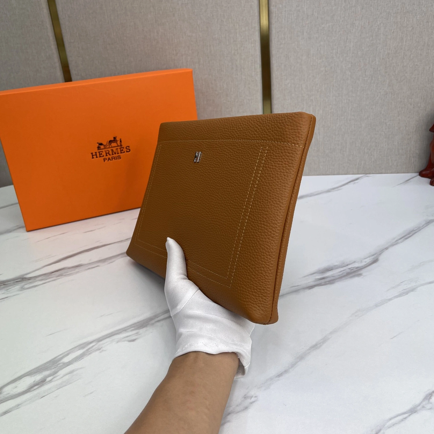 Hermes AAA Man Wallets Sleek 9962
