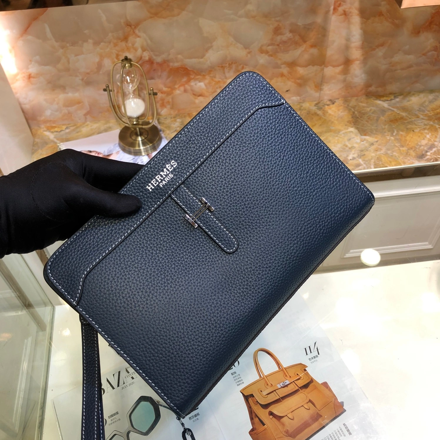 Hermes AAA Man Wallets Unique 7994