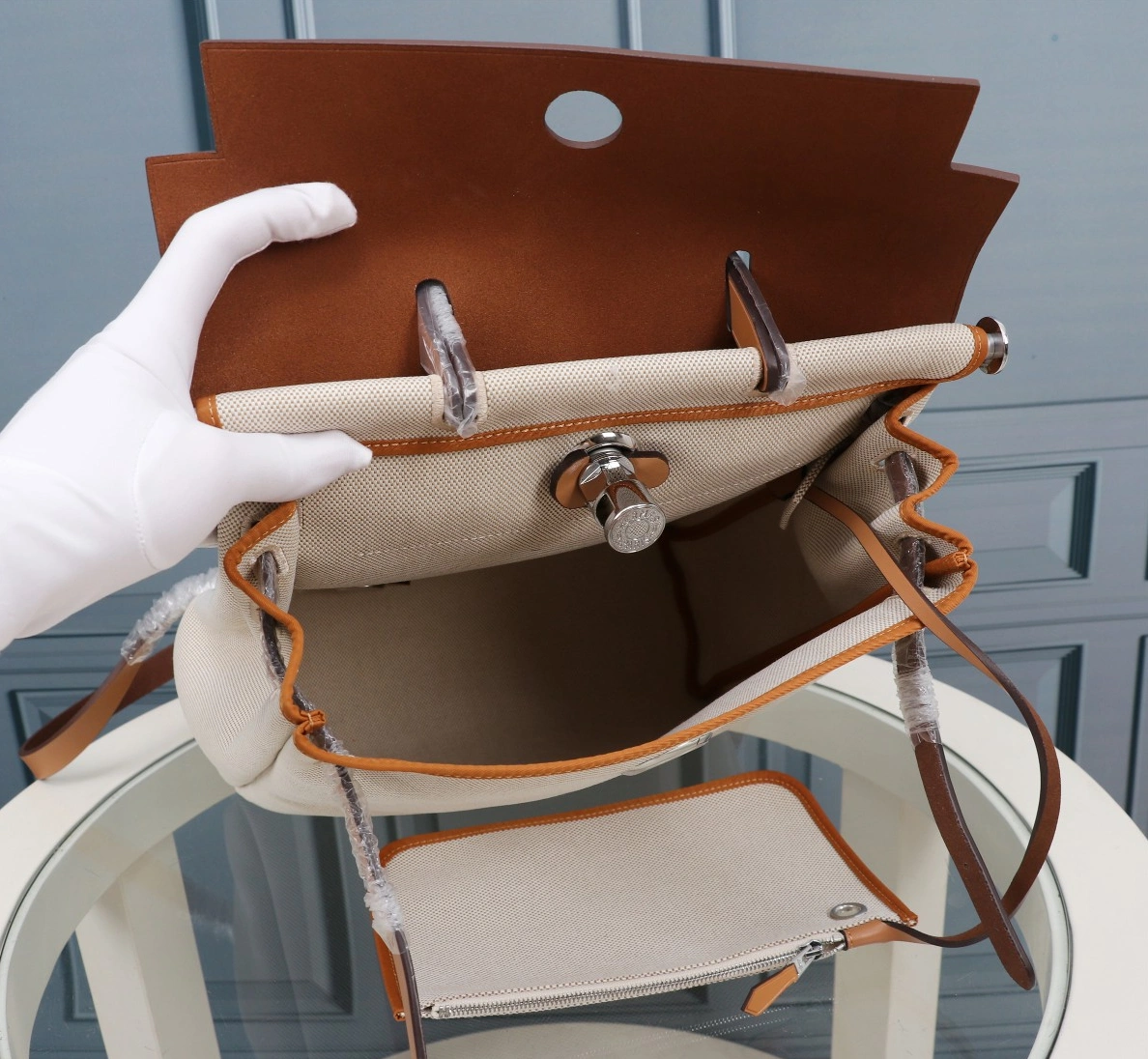 Hermes AAA Quality Backpacks Trendy 8381