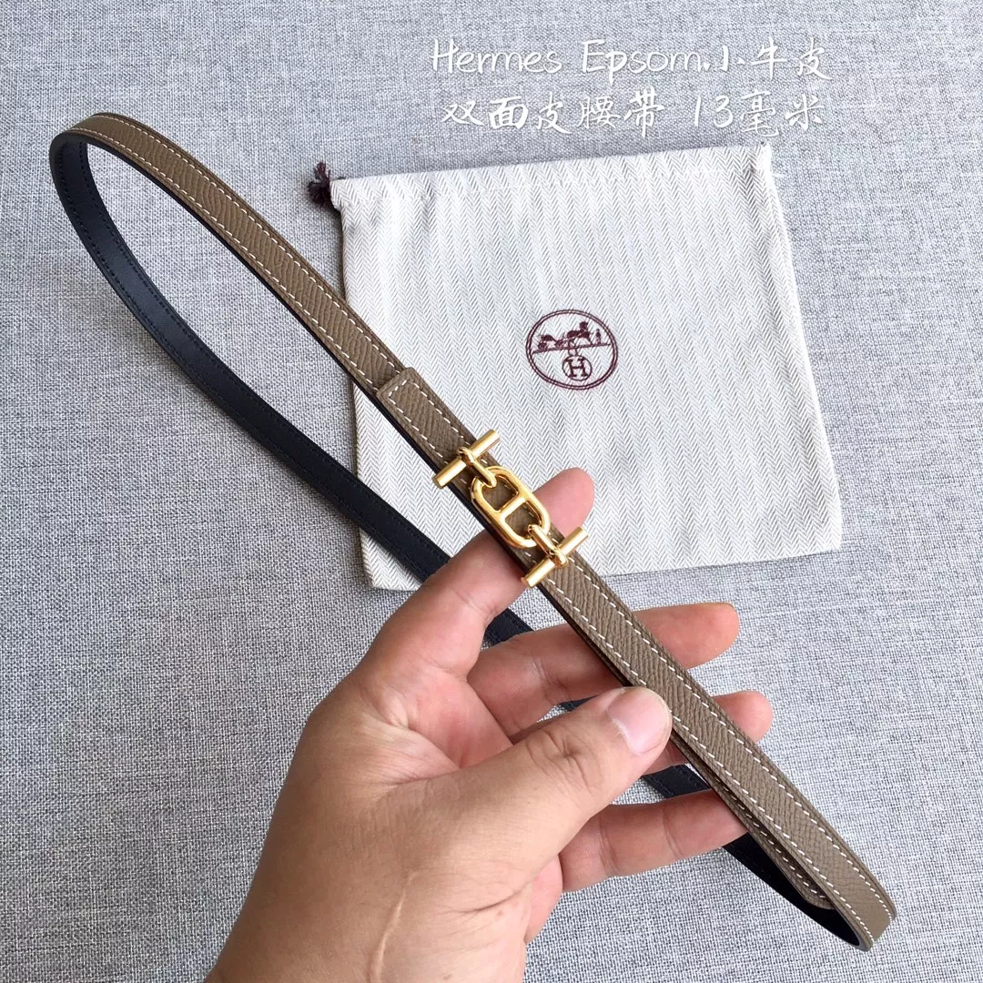 Hermes AAA Quality Belts In 1.3cm For Women Reliable 8131
