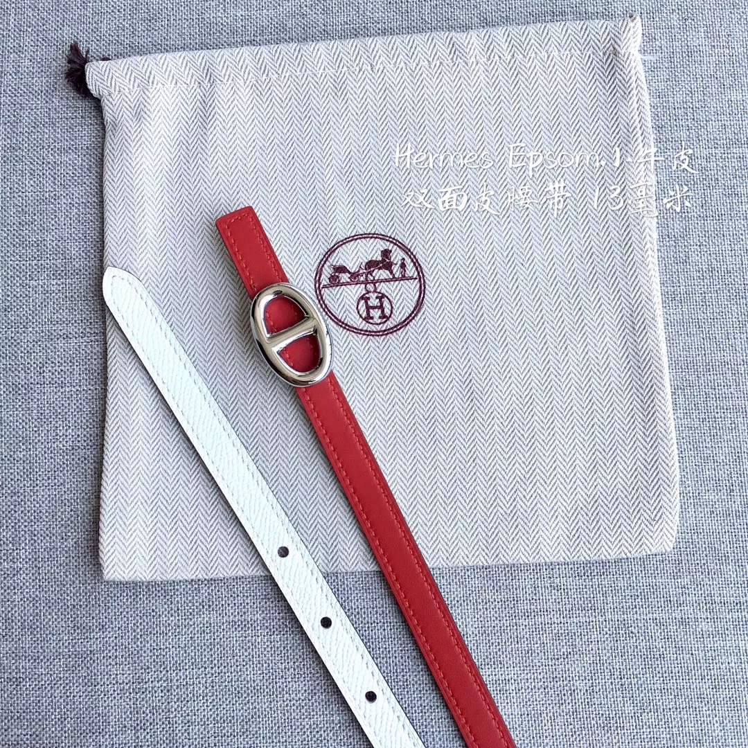 Hermes AAA Quality Belts In 1.3cm For Women Sleek 2295