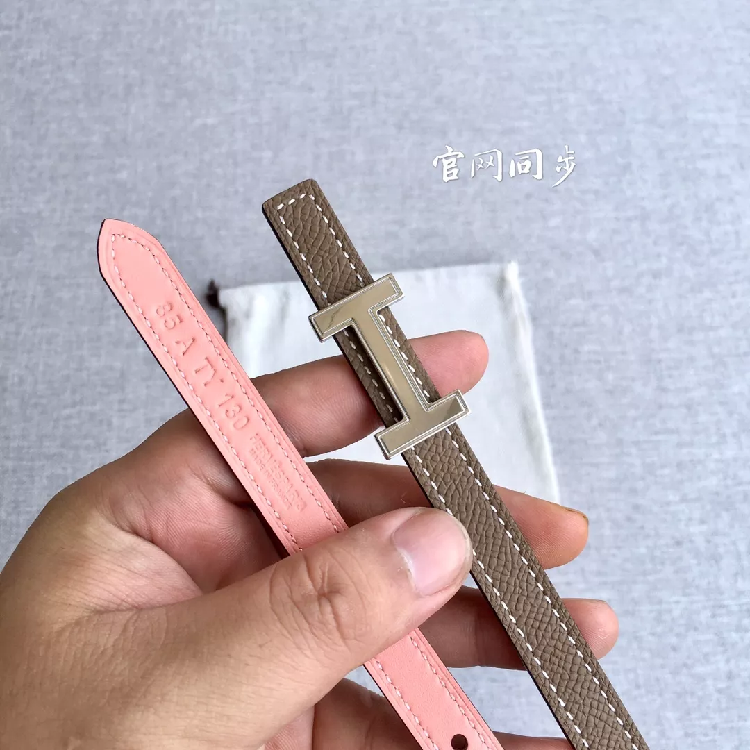 Hermes AAA Quality Belts In 1.3cm For Women Sleek 4752