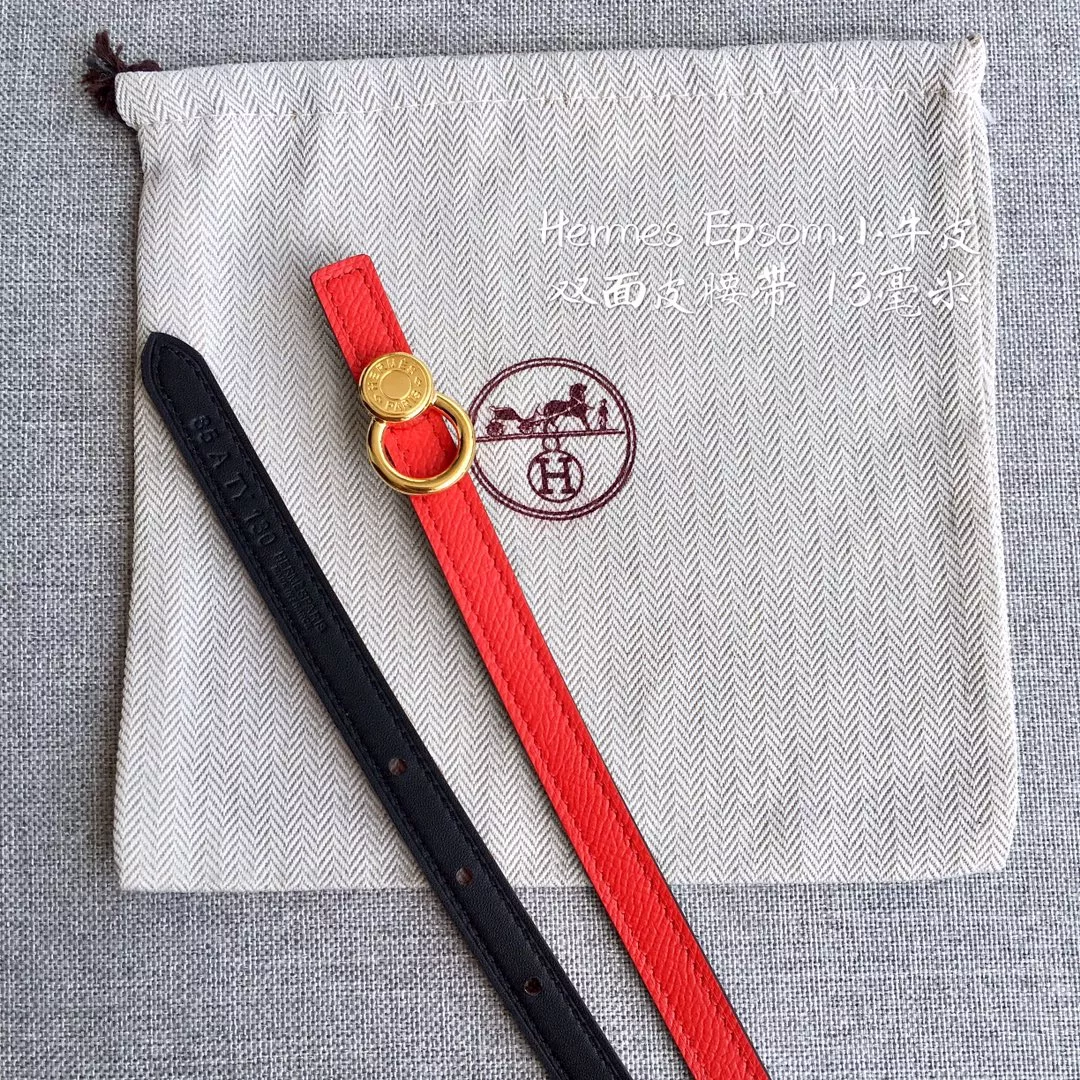 Hermes AAA Quality Belts In 1.3cm For Women SportInspired 2070
