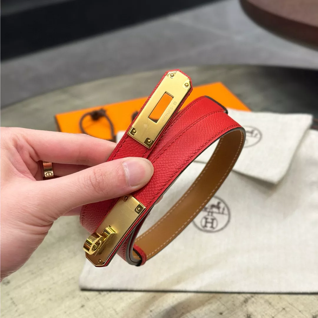 Hermes AAA Quality Belts In 1.8cm For Women Compact 5720
