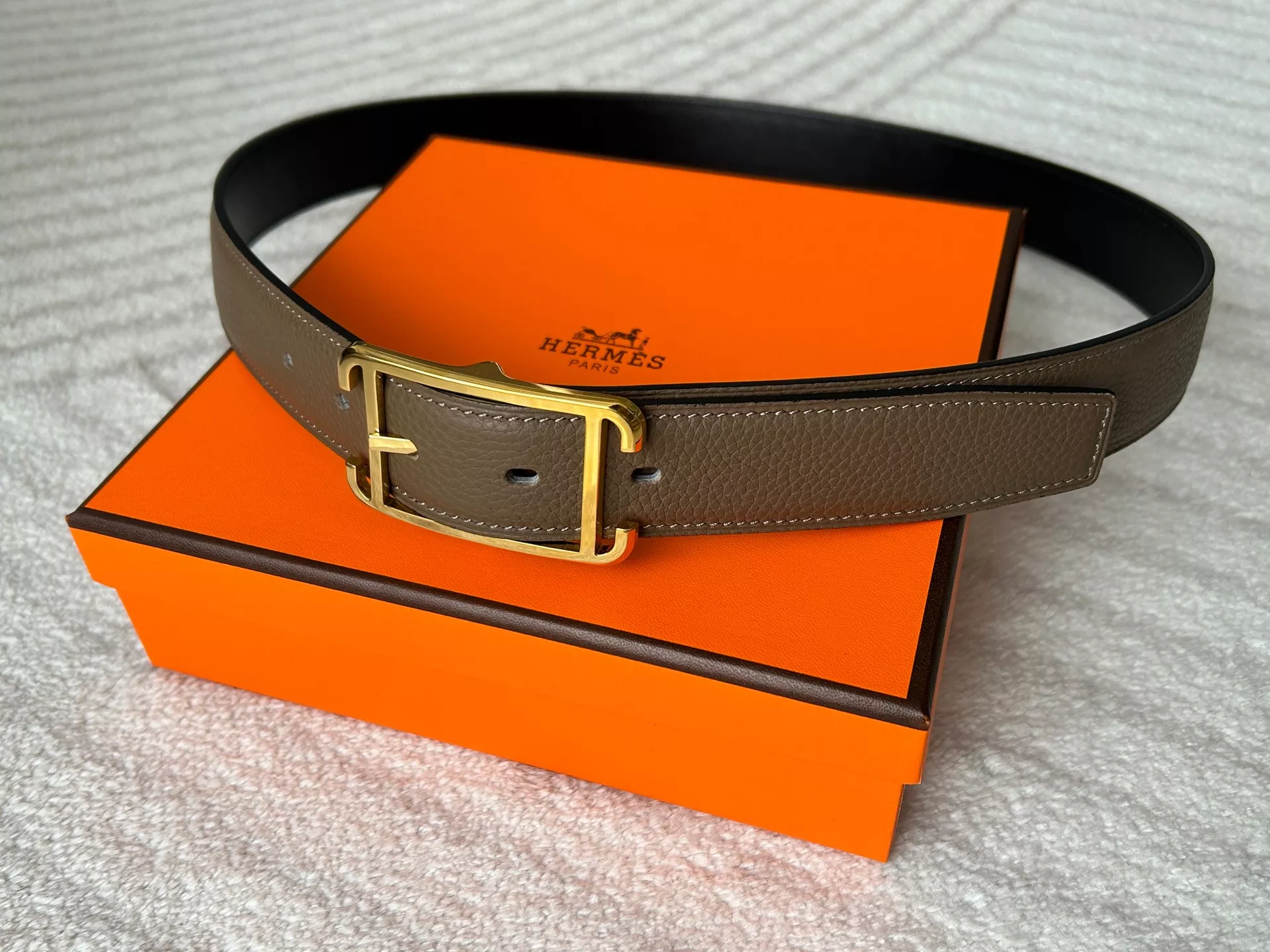 Hermes AAA Quality Belts In 3.2cm For Unisex Elegant 3992