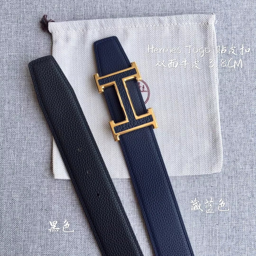 Hermes AAA Quality Belts In 3.8cm For Men Comfortable 7965