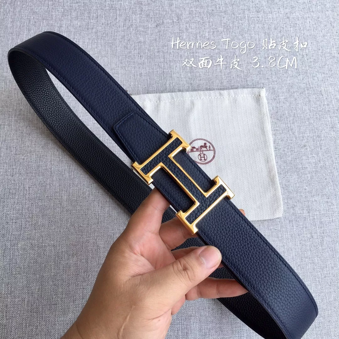 Hermes AAA Quality Belts In 3.8cm For Men Comfortable 7965