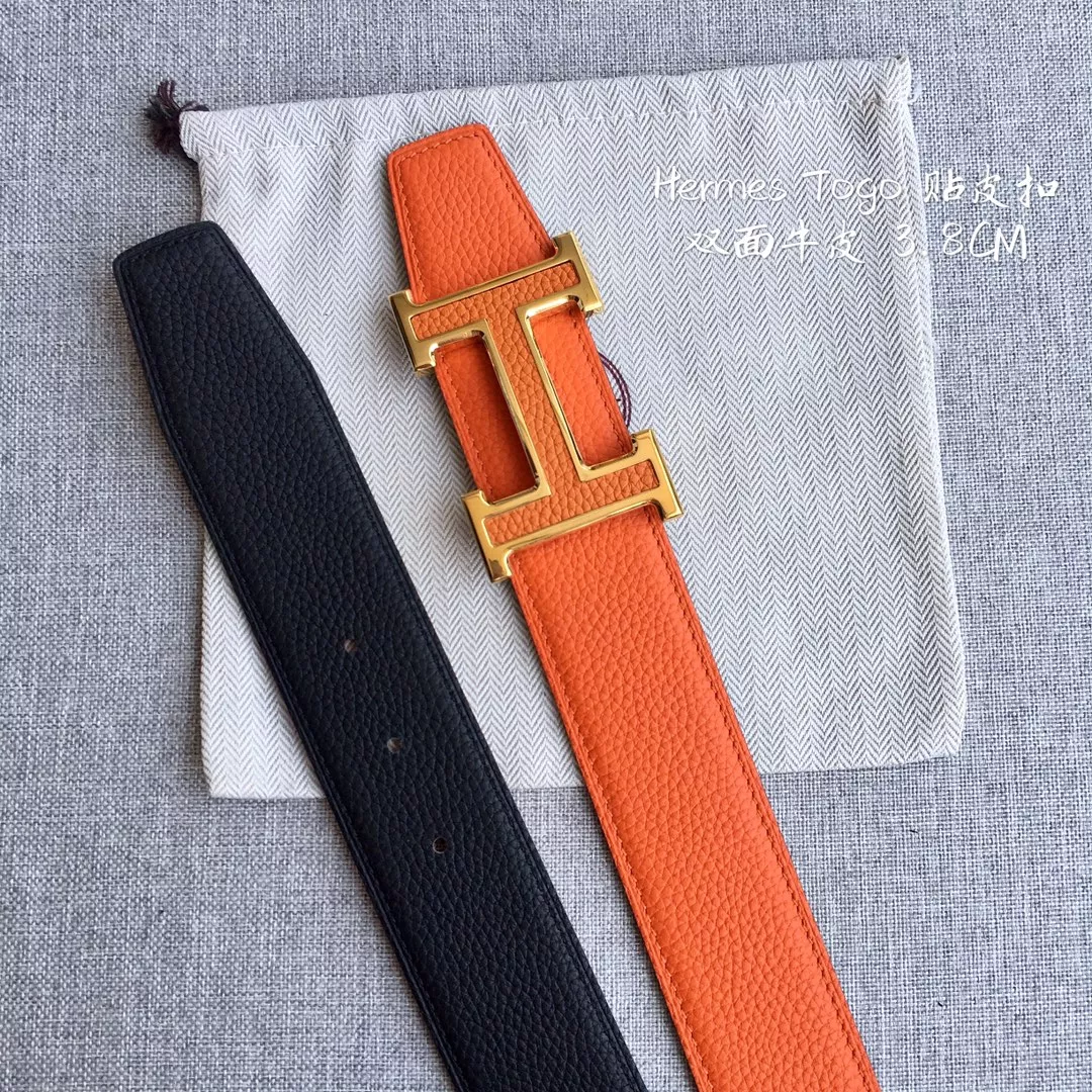 Hermes AAA Quality Belts In 3.8cm For Men Practical 1316