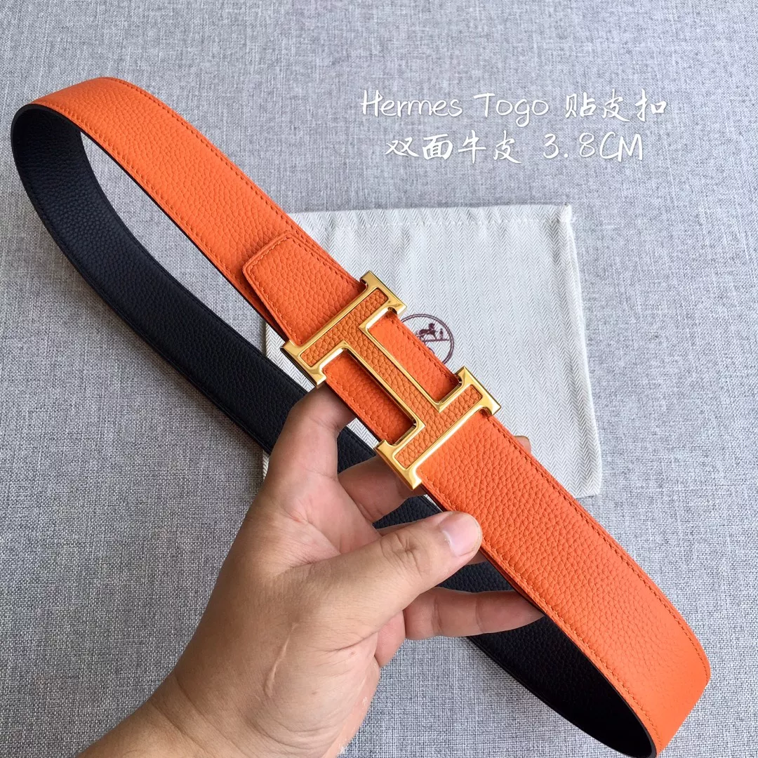 Hermes AAA Quality Belts In 3.8cm For Men Practical 1316