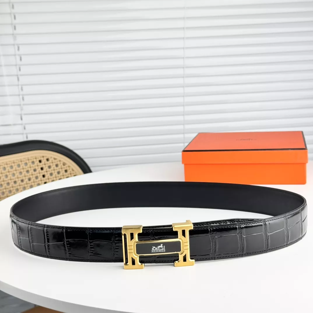 Hermes AAA Quality Belts In 3.8cm For Men Timeless 7414